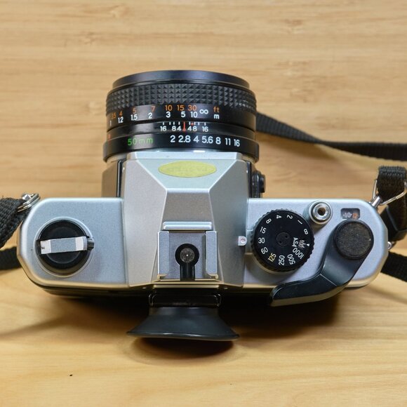 Yashica FX-7 35mm SLR Film Camera, with Yashica 50mm f2 Lens, Made in Japan - Picture 10 of 16